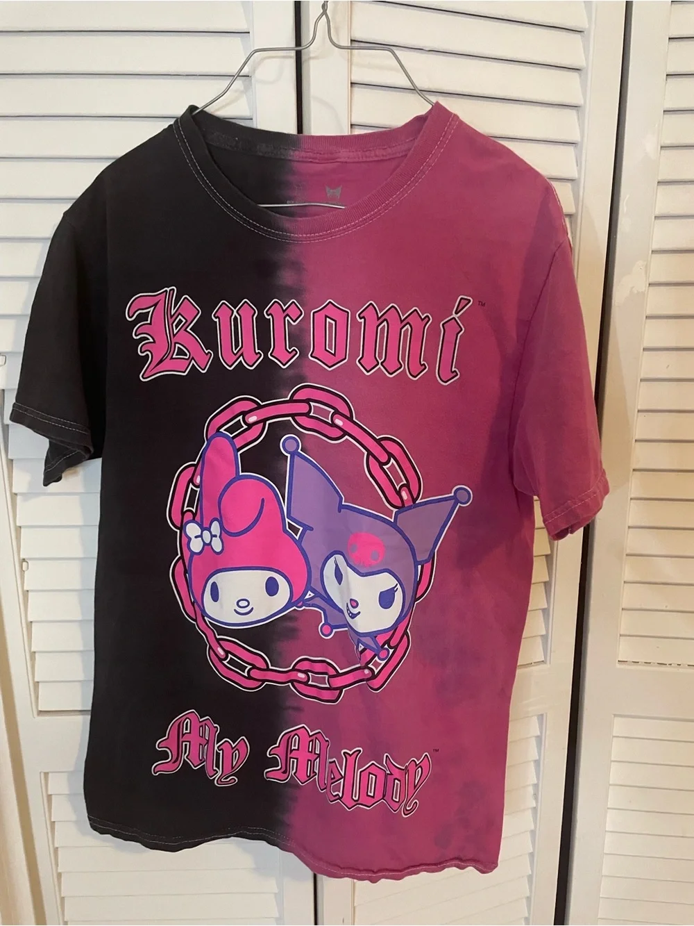 & My Melody Pink Kids Short Sleeve Graphic Tee